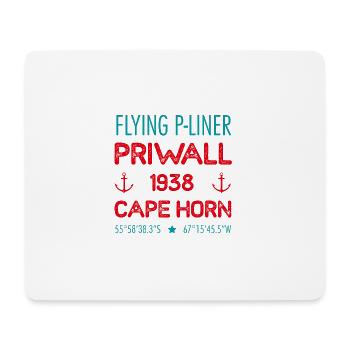 PRIWALL - Mouse Pad (horizontal) - white - Front