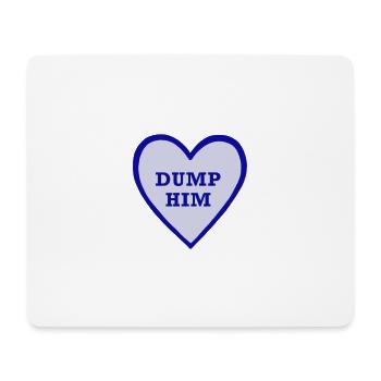 Lass ihn fallen! - Mousepad (Querformat) - Weiß - Vorne