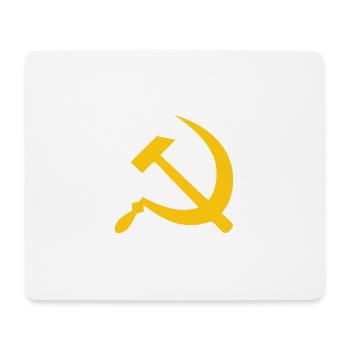 Communisme - Tapis de souris (format paysage) - blanc - Devant