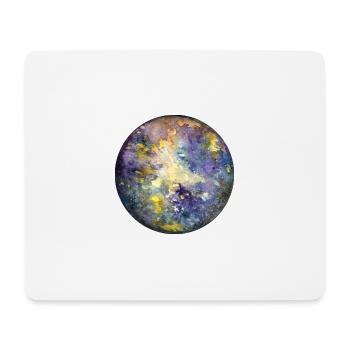 Merkur - Mousepad (Querformat) - Weiß - Vorne