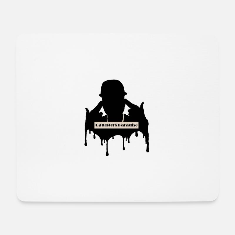 Gangsters Paradise - Mousepad (Querformat) - Weiß