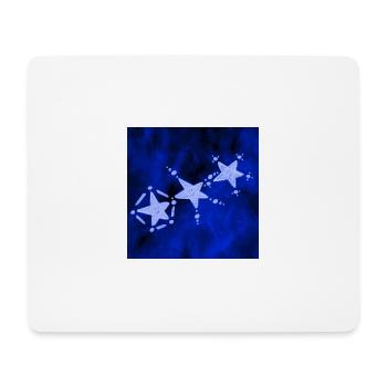 DREI STERNE ELEKTRISCH - Mousepad (Querformat) - Weiß - Vorne