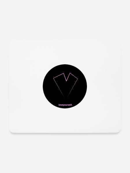 loveyourself 1 - Mouse Pad (horizontal) - white