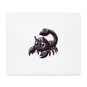 Bébé Scorpion - Tapis de souris (format paysage) - blanc - Devant