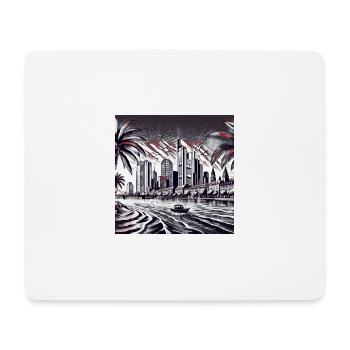 Frankfurt Fiction - Mousepad (Querformat) - Weiß - Vorne