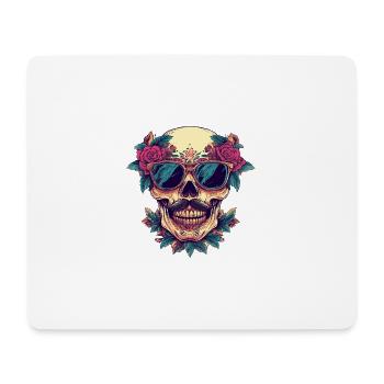 Skelett Bachelor - Mousepad (Querformat) - Weiß - Vorne