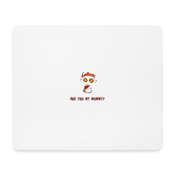 Tu es ma maman - Tapis de souris (format paysage) - blanc - Devant