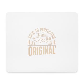 June 1986 – Legend of the Peaks and Mountains - Mouse Pad (horizontal) - white - Front