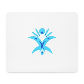 Motif N°8 - Tapis de souris (format paysage) - blanc - Devant
