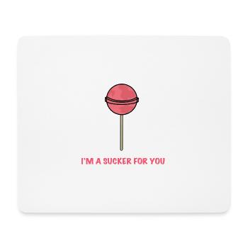 Lolli Design - Mousepad (Querformat) - Weiß - Vorne