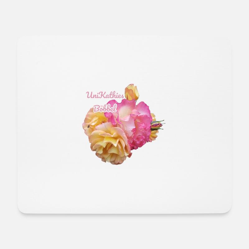 Unikathies flower - Mousepad (Querformat) - Weiß