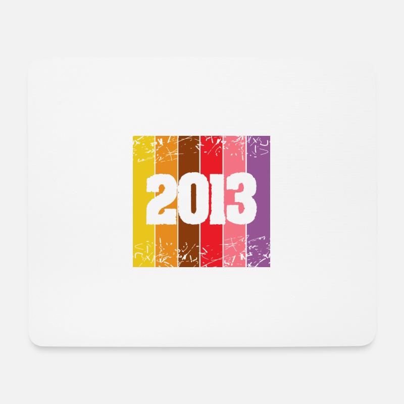 2013 - Mousepad (Querformat) - Weiß