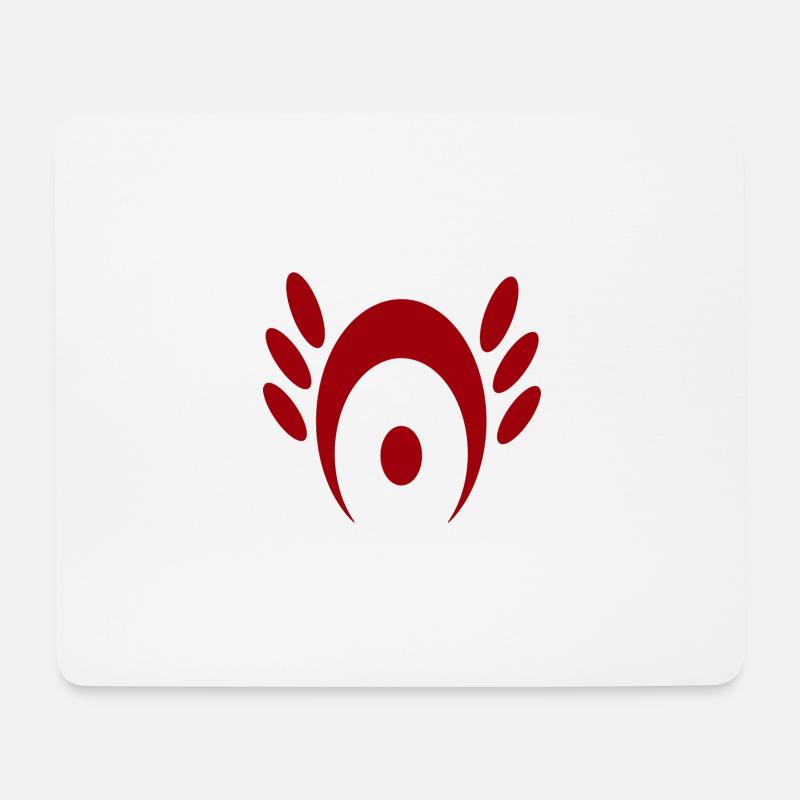 Muster N°4 - Mousepad (Querformat) - Weiß