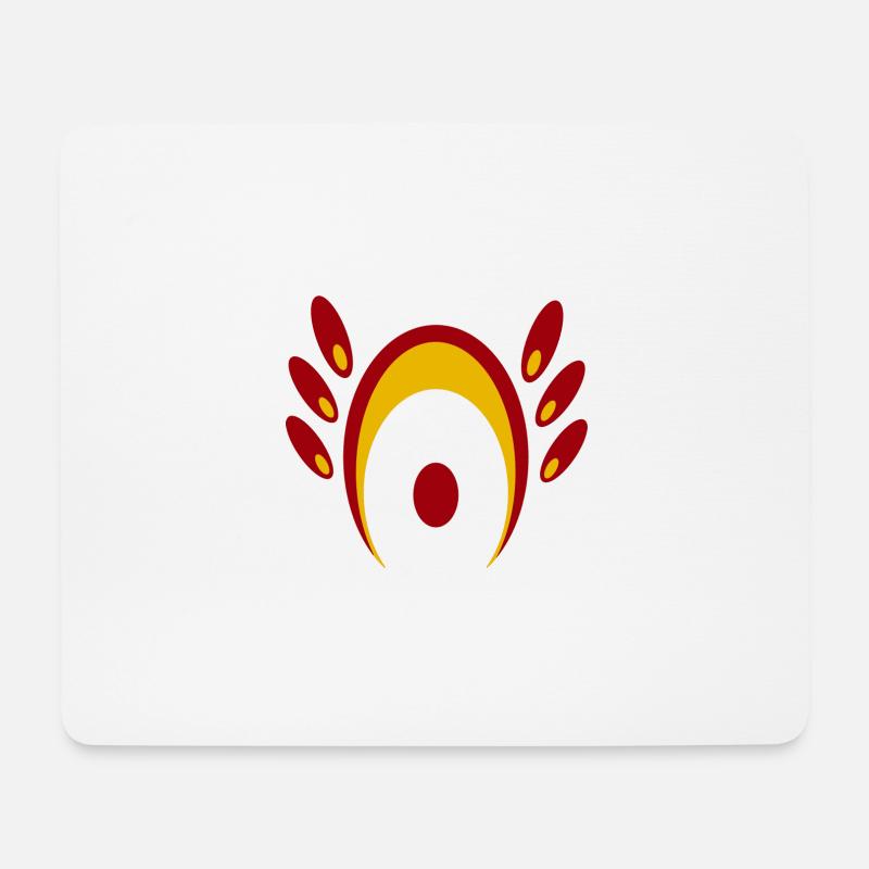 Muster N°7 - Mousepad (Querformat) - Weiß