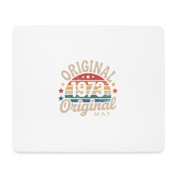 Mai 1973 : L'Original Mai 1973 - Édition Classique - Tapis de souris (format paysage) - blanc - Devant