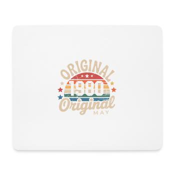 May 1980: The Original May 1980 - Classic Edition - Mouse Pad (horizontal) - white - Front