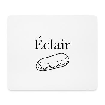 Lightning - Mouse Pad (horizontal) - white - Front