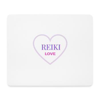 REIKI LOVE 2 (Positivity Print) - Mouse Pad (horizontal) - white - Front