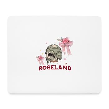 Roseland - Mousepad (Querformat) - Weiß - Vorne