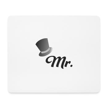 groom - Mouse Pad (horizontal) - white - Front