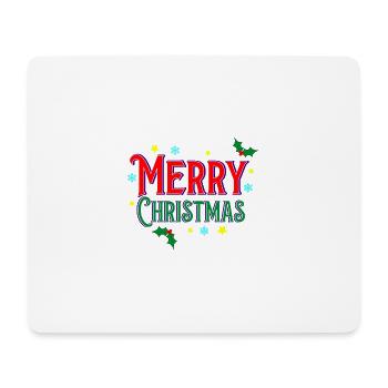 Merry Christmas - Mouse Pad (horizontal) - white - Front
