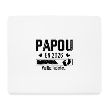 Papua im Jahr 2026 Zukunft Opa Geschenk - Mousepad (Querformat) - Weiß - Vorne