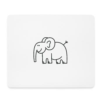 Anti-Zoo Four - Mousepad (Querformat) - Weiß - Vorne