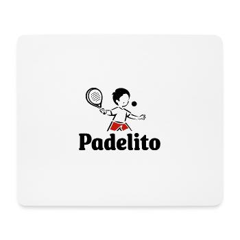 Padelito 3 - Mousepad (Querformat) - Weiß - Vorne