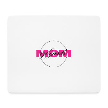 Moderne Neonbuchstaben mit Script Overlay - Mousepad (Querformat) - Weiß - Vorne