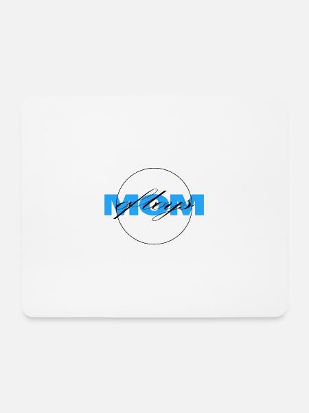 MOM OF BOYS - Mousepad (Querformat) - Weiß
