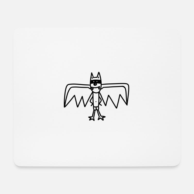 Anti-Zoo Twentie - Mousepad (Querformat) - Weiß