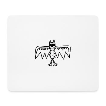 Anti-Zoo Bats - Mouse Pad (horizontal) - white - Front