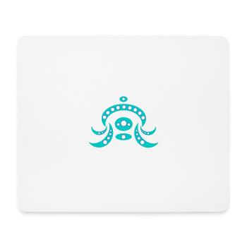Pattern N°12 - Mouse Pad (horizontal) - white - Front