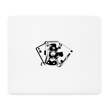Gothic Card Magician, anime/manga - Tapis de souris (format paysage) - blanc - Devant