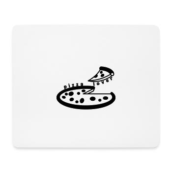 Pizza lover - Mouse Pad (horizontal) - white - Front