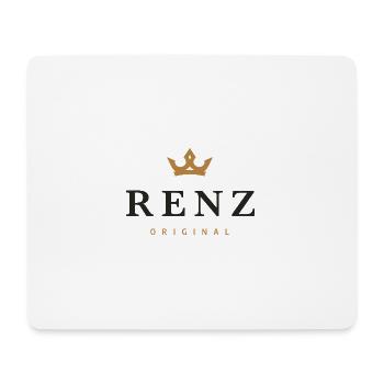 Renz Original Familienlogo - Mousepad (Querformat) - Weiß - Vorne