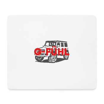 G Klasse / G-Fühl - Mousepad (Querformat) - Weiß - Vorne