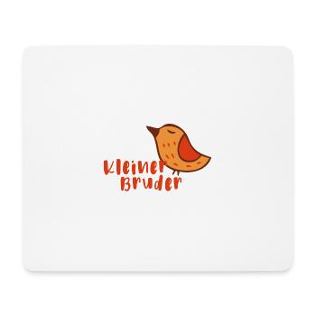 Kleiner Bruder - Mousepad (Querformat) - Weiß - Vorne