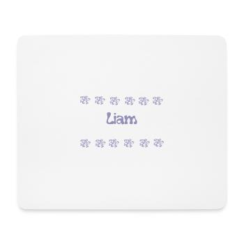Liam Lavender Bubbles - Mousepad (Querformat) - Weiß - Vorne