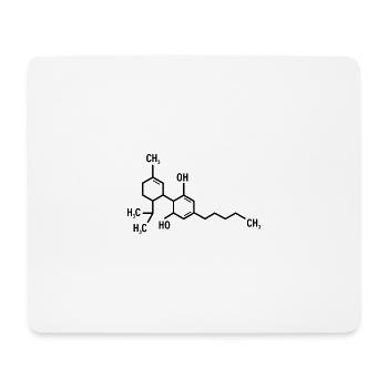 420 - Mousepad (Querformat) - Weiß - Vorne