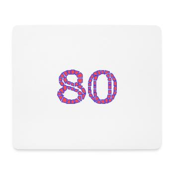 ANNIVERSAIRE. HAPPY BIRTHDAY. JOYEUX ANNIVERSAIRE. - Tapis de souris (format paysage) - blanc - Devant