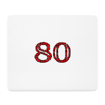 HAPPY BIRTHDAY. JOYEUX ANNIVERSAIRE. ANNIVERSAIRE. - Tapis de souris (format paysage) - blanc - Devant