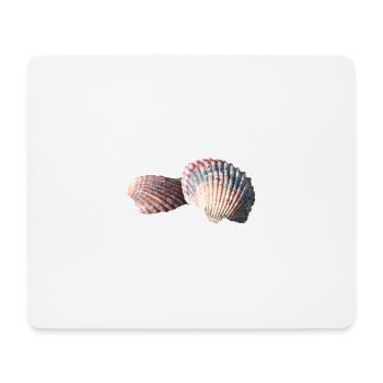Shells, shells, beach, sea, holidays - Mouse Pad (horizontal) - white - Front