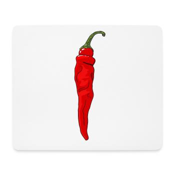 Chili Pepper Hot Chili Pepper Paprika Spicy Food - Mouse Pad (horizontal) - white - Front