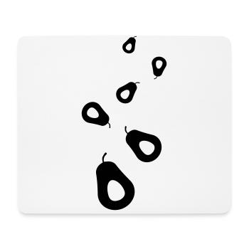 Avocado symbol - Mousepad (Querformat) - Weiß - Vorne