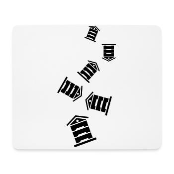 Honey beekeepers - Mouse Pad (horizontal) - white - Front