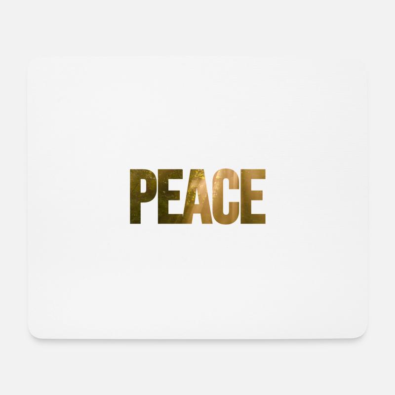 Seelenfrieden - Mousepad (Querformat) - Weiß