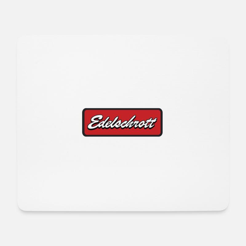 Edelschrott - Mousepad (Querformat) - Weiß