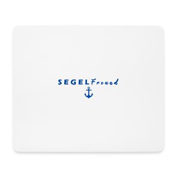 Segelfreund Ankermotiv - Mousepad (Querformat) - Weiß - Vorne