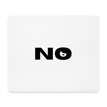 NO Nazis! - Mousepad (Querformat) - Weiß - Vorne